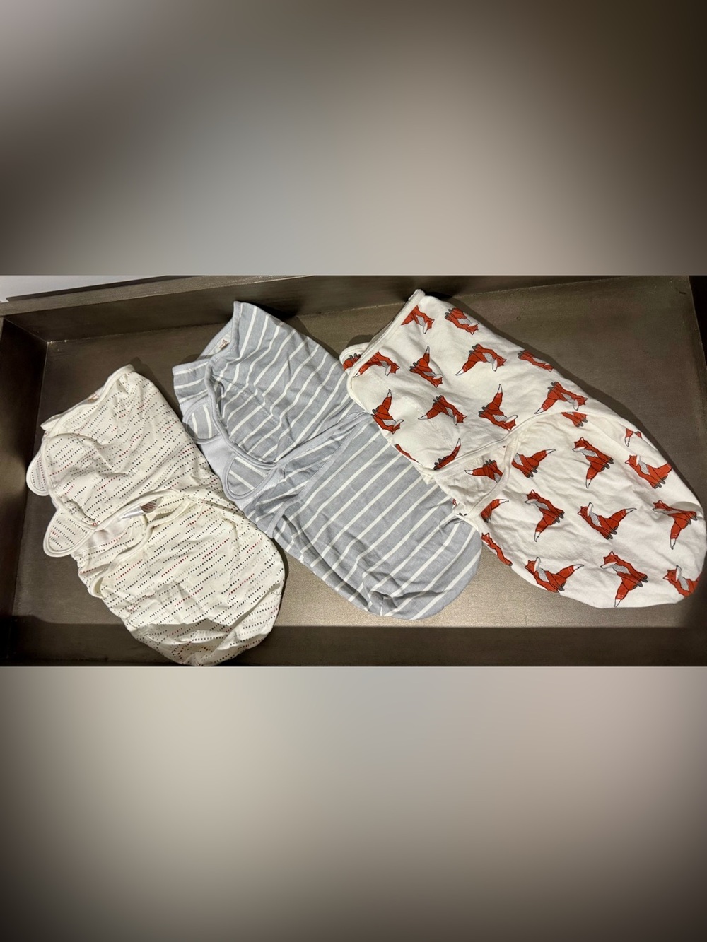 3-Pack NWOT Organic Swaddles